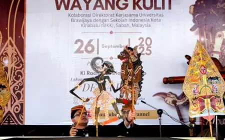 UB Gaungkan Karakter Brawijaya di Kancah Internasional Lewat Pertunjukan Wayang