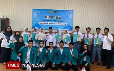 Mahasiswa UNISMA Ciptakan Keseruan di Ajang Kreasi Seni Islami MAN Kota Batu 2025