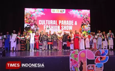 International Cultural Festival Unesa Surabaya  Satukan 21 Negara dalam Keberagaman Budaya