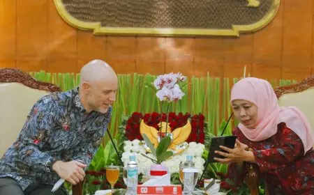 Gubernur Jatim Khofifah dan Konjen Amerika Christopher R. Green Bahas Kerja Sama Pendidikan, Kesehatan, dan Investasi