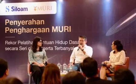 Raih Rekor MURI, 9.000 Lebih Peserta Ikuti Pelatihan Bantuan Hidup Dasar Siloam Hospitals