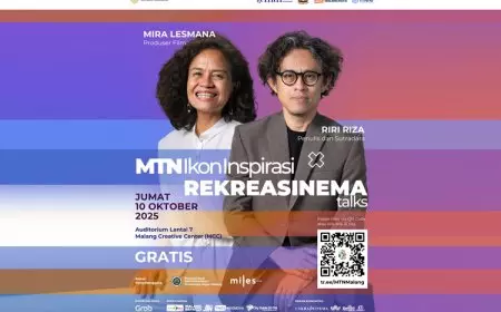 Bagikan Inspirasi Dunia Perfilman, Mira Lesmana dan Riri Riza Bakal Hadir di Malang