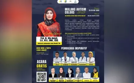 Malang Autism Colors 2025 Ajak Publik Bergerak Menuju Masa Depan Inklusif
