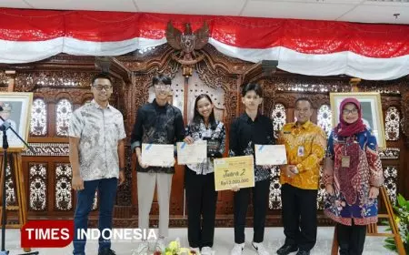 Angkat Nilai Budaya dalam Desain Futuristik Mahasiswa UNMER Malang Juara Desain JPO DKI Jakarta