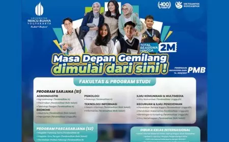 Ayo Kuliah di UMBY! Pendaftaran Mahasiswa Baru 2026/2027 Sudah Dibuka