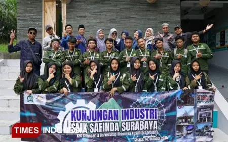 SMK SAFINDA Surabaya Lakukan Kunjungan Industri ke KEK Singhasari untuk Tingkatkan Kompetensi Siswa DKV