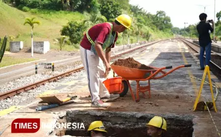 KAI Daop 9 Jember Tambah Fasilitas Jogging Track di Tiga Stasiun di Banyuwangi
