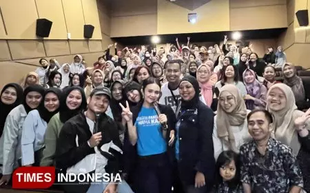 Pemain Film Jangan Panggil Mama Kafir Sambangi Malang, Ungkap Kisah Haru di Balik Layar