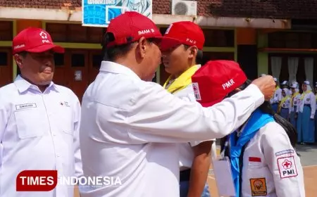 Ratusan Siswa di Kota Malang Dapat Pelatihan PMI Demi Cetak Relawan Muda