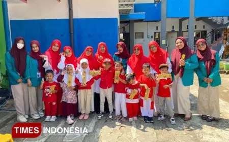 Semarak HUT ke- 80 RI Mahasiswa PPLK PIAUD UNISMA Gelar Lomba Mamamia dan Bazar Kreatif