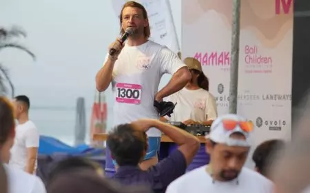 Kolaborasi Mamaka by Ovolo dan BCF Gelar Mamaka Fun Run Vol. II Bali