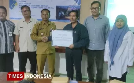 Dapat Dukungan CSR, Gas Rawa Desa Bantar di Banjarnegara Dikembangkan untuk Penerangan Jalan