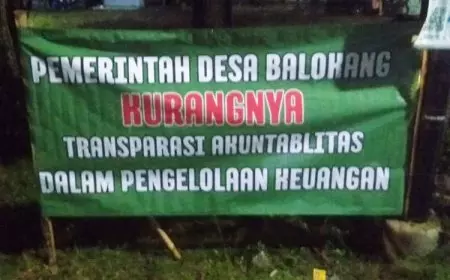 Pemerintah Desa Balokang Kota Banjar Klarifikasi Terkait Kurang Transparan dan Akuntabel