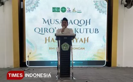 RMI PCNU Lamongan Gelar Musabaqoh Qiroatul Kutub dalam Rangka Hari Santri 2025
