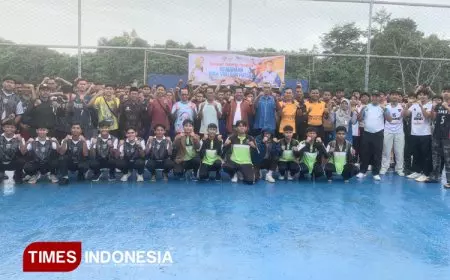 IGORNAS Gelar Kejuaraan Voli dan Futsal Pelajar SMA se-Kota Bontang