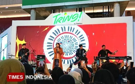 Vierratale Bawa Energi dan Nostalgia Manis di Festival Tring! Surabaya