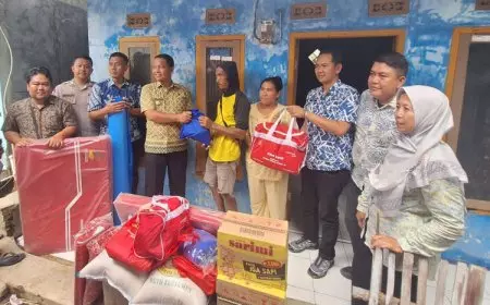 Polisi Hadir di Tengah Duka, Ringankan Beban Warga Majalengka Korban Musibah