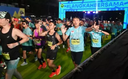 Kisah Puluhan Running Squad Asuhan Le Minerale Sukses Taklukan Virgin Full Marathon di JRF 2025