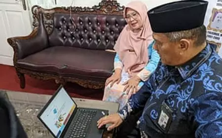 Aplikasi Silamtada Resmi Dilaunching Kepala Kemenag Tanah Datar