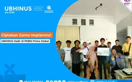 Ciptakan Game Impianmu! UBHINUS Hadir di PKBM Prima Global