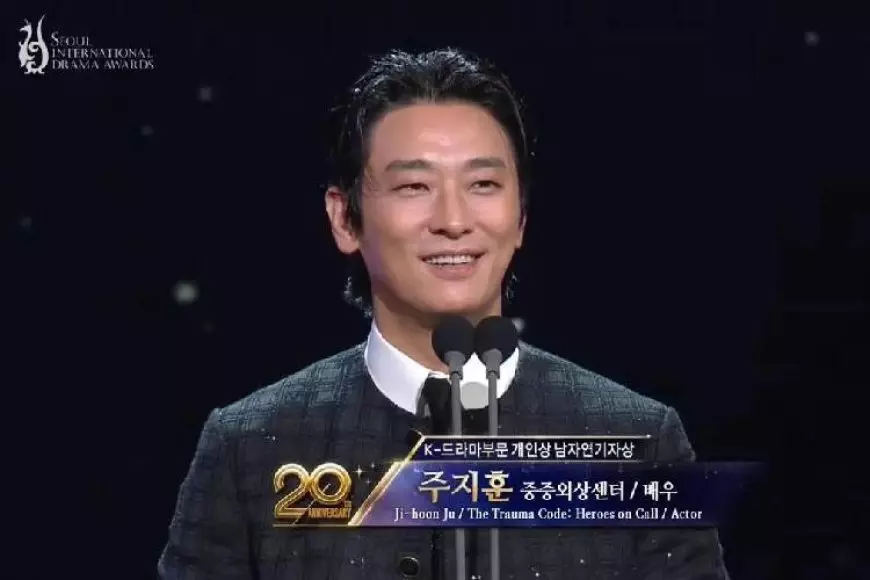 Sebagai Dokter, Ju Ji Hoon Menang Seoul International Drama Awards 2025