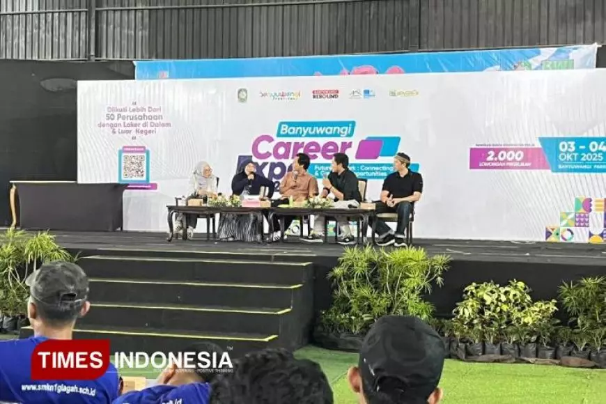 Lewat Career Talk, Generasi Muda Banyuwangi Dibekali Strategi Meraih Pekerjaan di Era Global