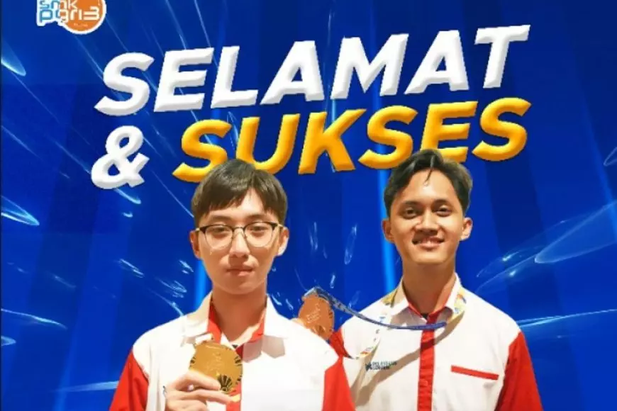 Keren, Dua siswa SMK PGRI 3 Kota Malang Sabet Emas di Wordskill ASEAN di Phlilipina