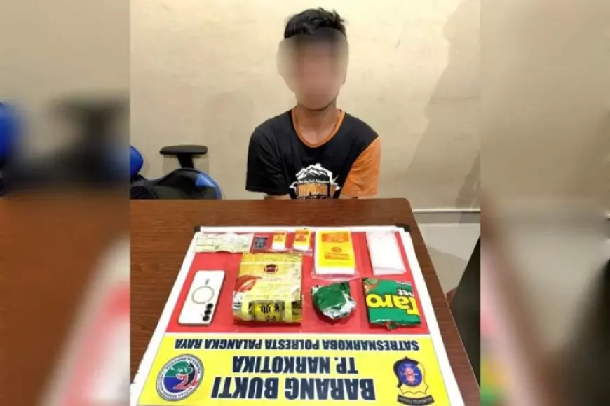 Pengedar Sabu 1 Kg di Palangka Raya Digulung, Samsatkan Sabu dalam Kemasan Teh China