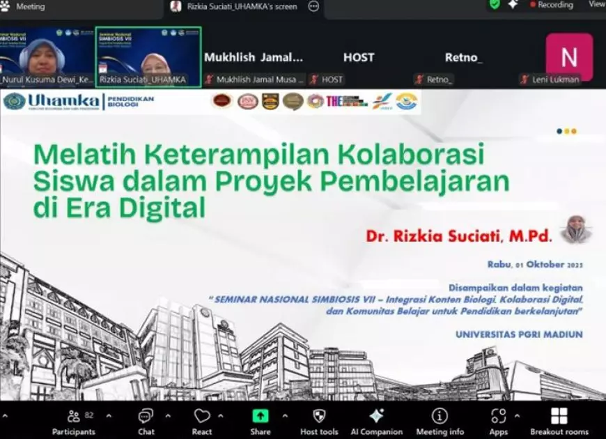 Seminar Nasional SIMBIOSIS VII: Dorong Kolaborasi Digital untuk Pendidikan Berkelanjutan