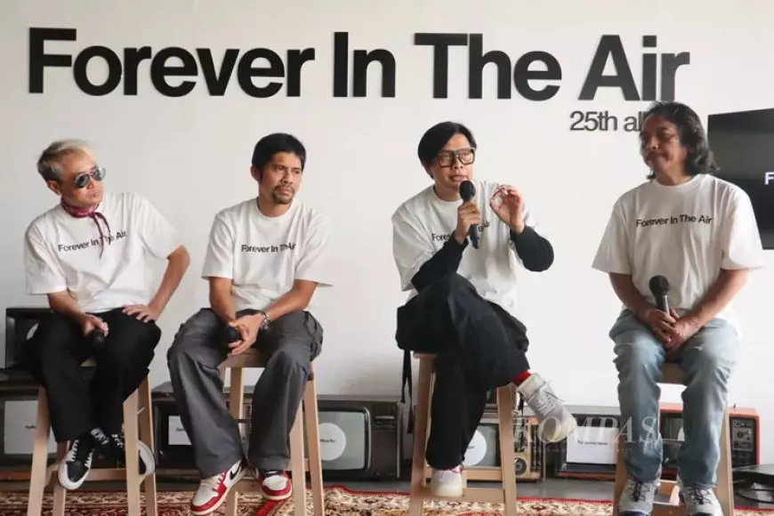 10 Tahun Vakum, GIGI Bersiap Rilis Album Forever In the Air