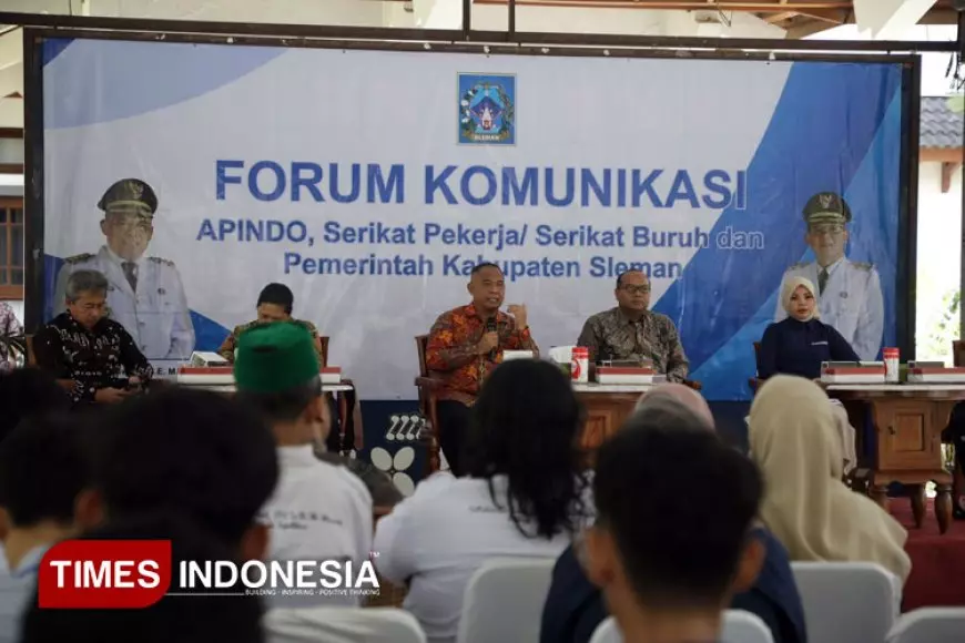 Bupati Sleman Ajak Buruh Bersinergi Bangun Hubungan Industrial Harmonis