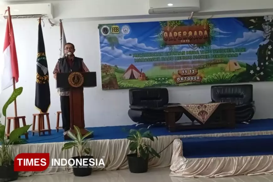 Mahasiswa UWG Malang Warnai PKKMB 2025 dengan Kegiatan Outing