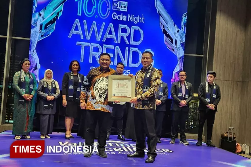 Kapolresta Banyuwangi Raih Penghargaan Best Innovator and Visionary Leader 2025