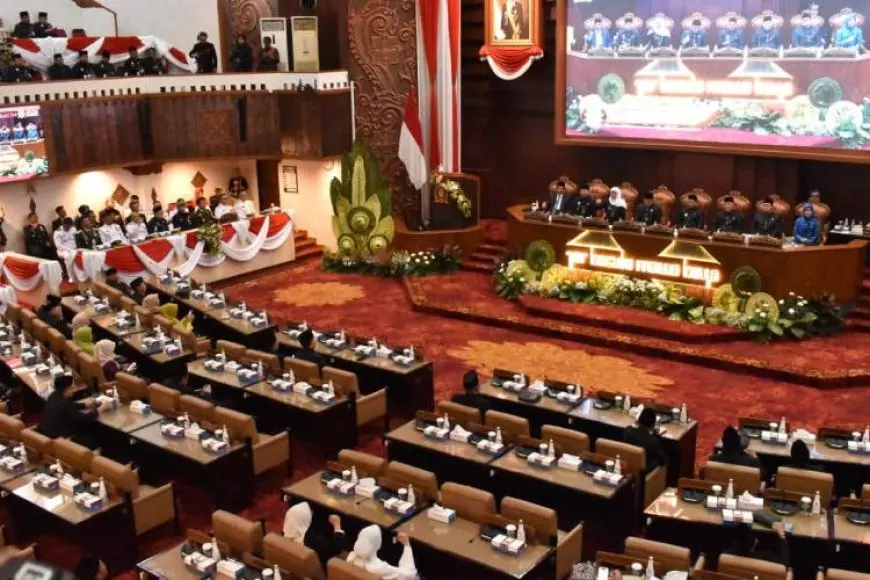 Kadisops Lanud Abd Saleh Malang Hadir di Rapat Paripurna Istimewa HUT ke-80 Jatim