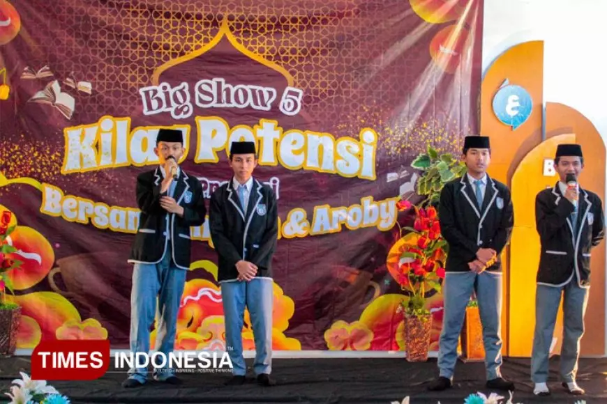 Big Show 5 Jadi Ajang Penguatan Mental dan Kemampuan Bahasa Siswa SMA An Nur Bululawang