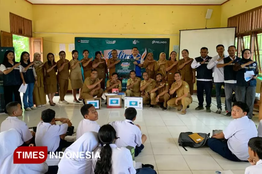 Pelindo Labuan Bajo Kenalkan Dunia Kepelabuhanan kepada Siswa di Mabar