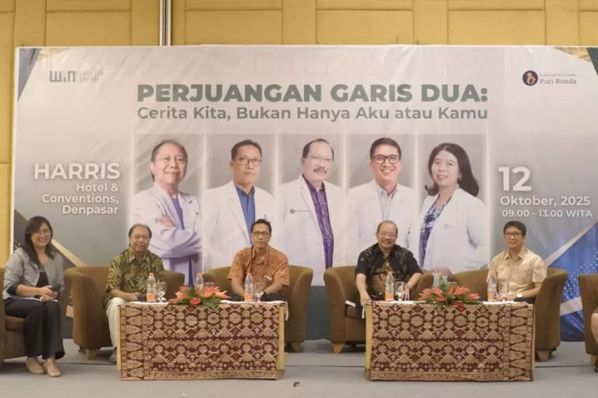 WIN Fertility Center Hadirkan Talkshow 'Perjuangan Garis Dua' di HUT ke-22 Puri Bunda di Denpasar