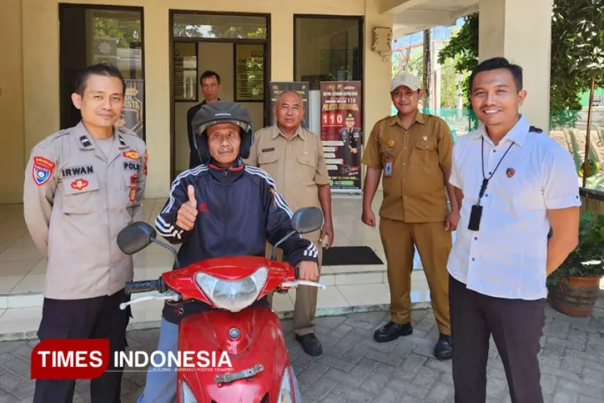 Respon Cepat Polsek Rogojampi Banyuwangi Temukan Sepeda Motor Curian Hanya Dalam 2 Jam
