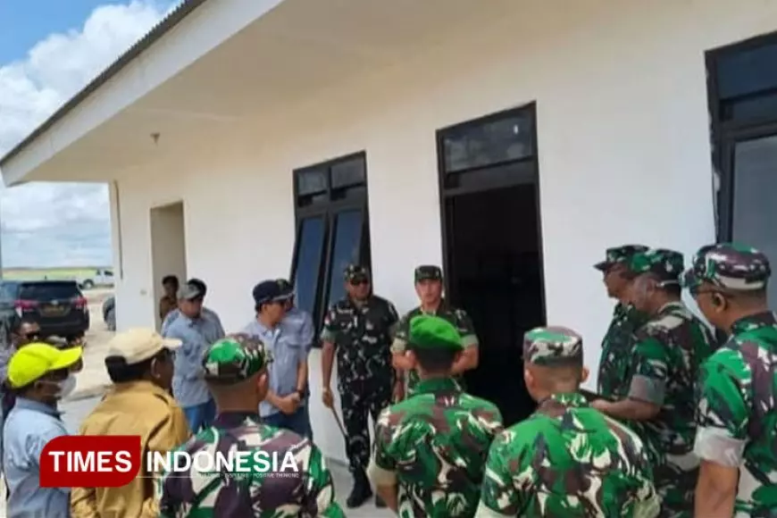Kunjungan Kerja Pangdam IX/Udayana Disambut Dandim 1601/Sumba Timur