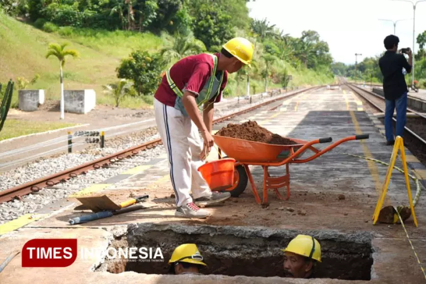 KAI Daop 9 Jember Tambah Fasilitas Jogging Track di Tiga Stasiun di Banyuwangi