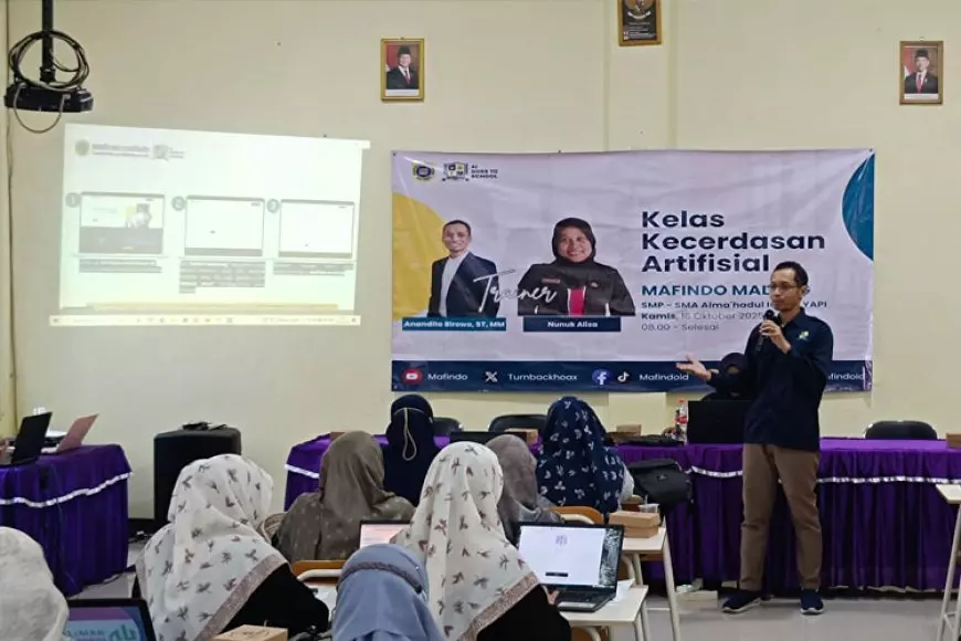 AIGTS Mafindo Hadir di Pasuruan, Guru YAPI Belajar Manfaatkan Kecerdasan Artifisial