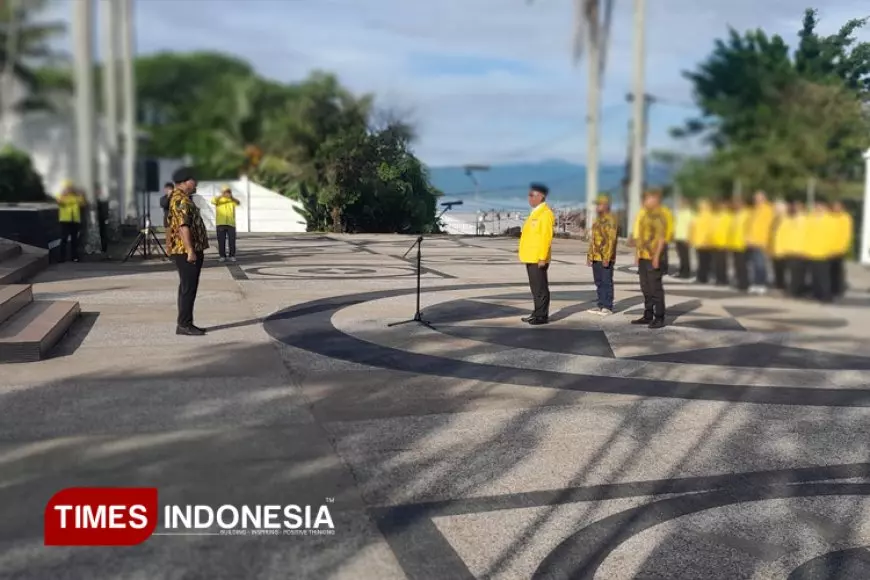 HUT ke-61, DPD Partai Golkar Maluku Gelar Ziarah dan Tabur Bunga
