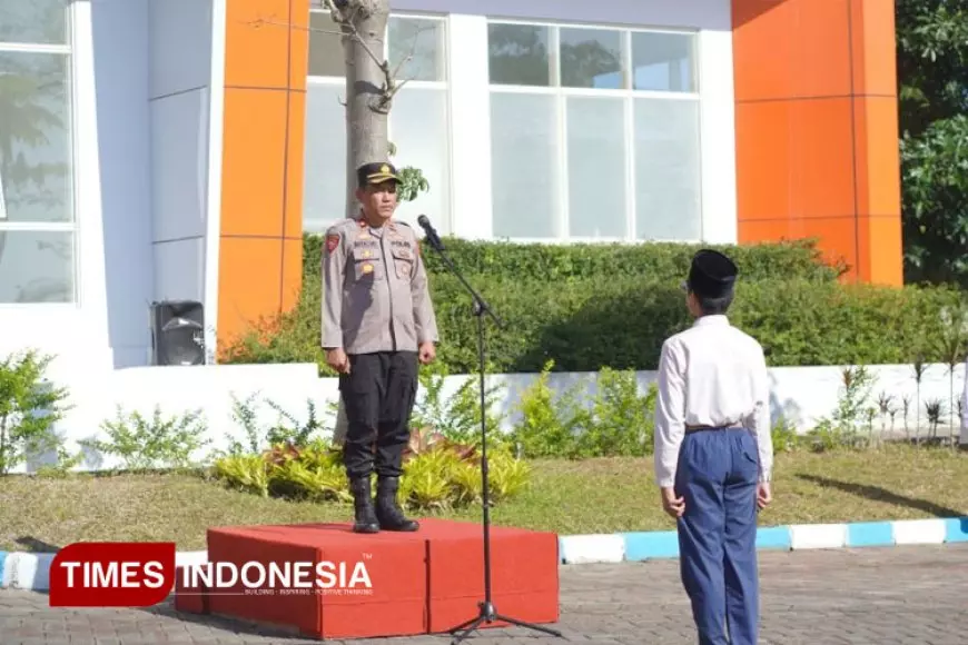 Sinergi Pendidikan dan Keamanan, Kapolsek Dau jadi Pembina Upacara di TISMA