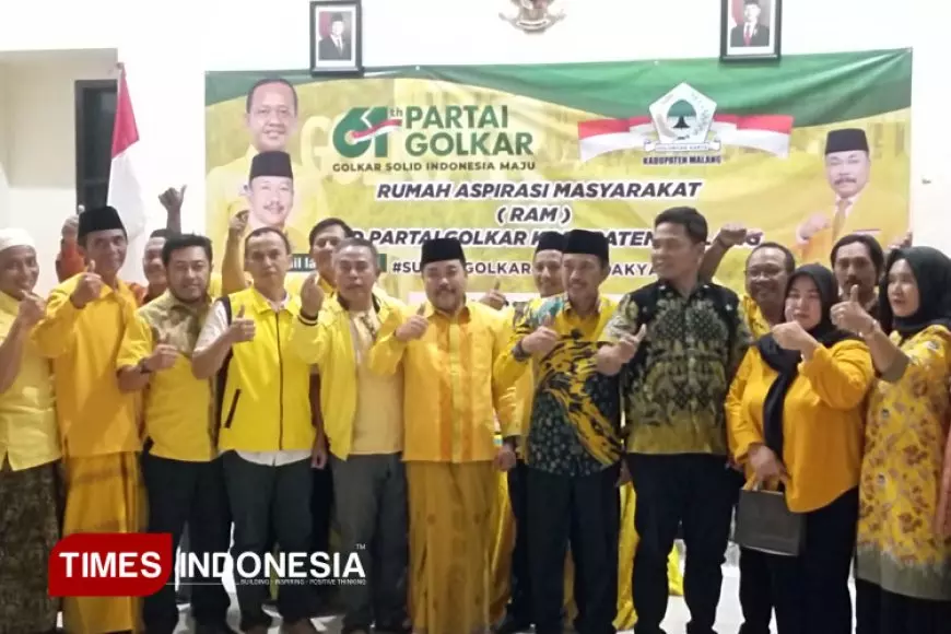 DPD Partai Golkar Kabupaten Malang Resmikan Rumah Aspirasi untuk Wadah Suara Rakyat