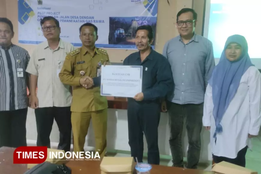 Dapat Dukungan CSR, Gas Rawa Desa Bantar di Banjarnegara Dikembangkan untuk Penerangan Jalan