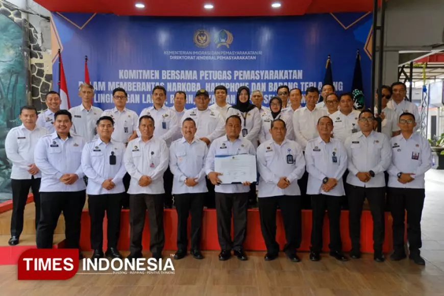 Lapas Malang Komitmen Berantas Narkoba dan Barang Terlarang