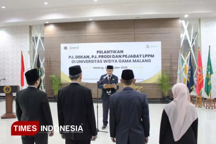 Regenerasi Kampus Unggul, UWG Malang Lantik Pejabat Baru