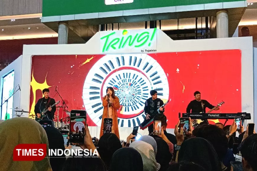 Vierratale Bawa Energi dan Nostalgia Manis di Festival Tring! Surabaya