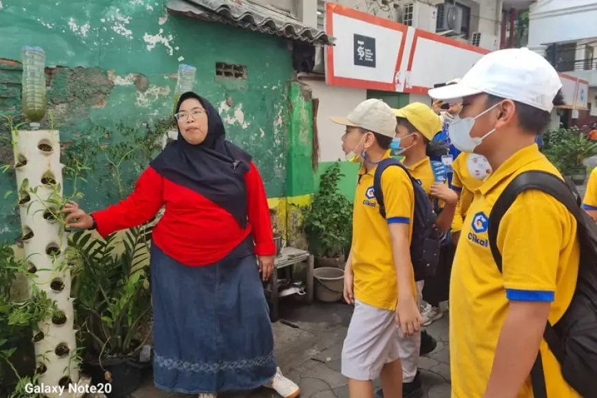 Siswa Inklusi di Surabaya Belajar Multisensori tentang Lingkungan di KBA Kampoeng Oase Ondomohen
