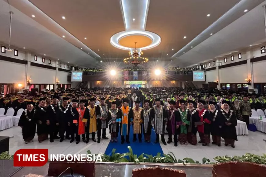 UNIPMA Luluskan 1.165 Wisudawan Unggulan, Rektor: Teruslah Menjadi Generasi Adaptif, Inovatif, dan Berintegritas